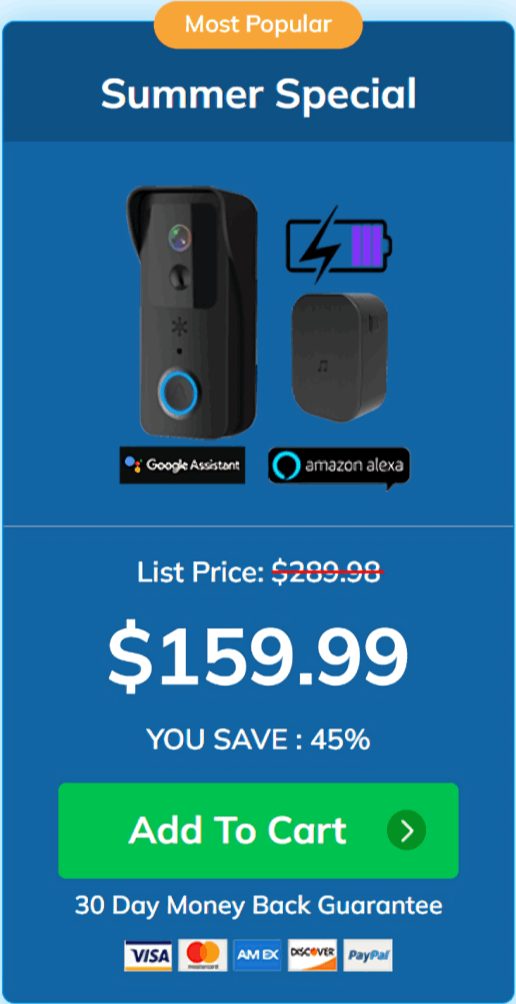 Door Ringer offer package price 